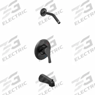 CFG Tub and Shower Faucet: T58913, 1.75 gpm Fixed Showerhead Flow Rate - Bathtub Spout & Fixed Shower Arm Combinations
