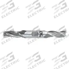 OSG Square End Mill: Cobalt, Double End, 3 Flute, 5/16" Mill Dia, 3/4" LOC, 3-1/2" OAL (MPN 5320400)