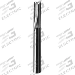 ONSRUD Solid Router Bit: Straight V-Flute, 2 Flute, 1/2" Cut Dia, 1" LOC (MPN 56-162)