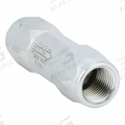 Parker Hydraulic Check Valve: 3,000 psi, 40 gpm, 1/2 in - General Purpose Check Valves