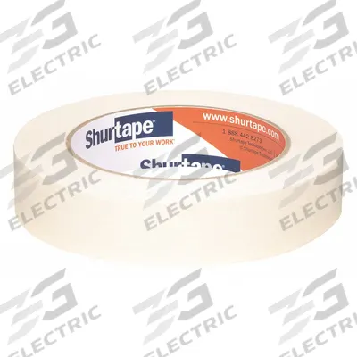 SHURTAPE Masking Tape: CP 83, Tan, 15/16 in Roll Wd, 60 1/8 yd Overall Roll Lg - General Purpose Masking Tape