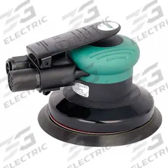 SPEEDAIRE Air Orbital Sander: 5 in Disc, Pressure Sensitive Adhesive, 3/16 in Orbit, Non-Vacuum, NPT (MPN 31XG58). Key specifications — attr1320213: SPEEDAIRE.