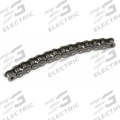 TSUBAKI Roller Chain: C2100H, 1 Strands, Steel, 2 1/2 in Pitch, 10 ft Overall Lg, Riveted Pin (MPN C2100HRB). Key specifications — Brand: TSUBAKI.