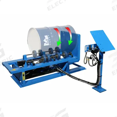MORSE Drum Roller: 208V @ 3.1A/230V @ 3A/460V @ 1.5A, Explosion Proof, 1 hp HP - Drum Roller Mixers