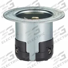 LEVITON Locking Inlet: Non-NEMA, Gray, 125/250V AC, 50 A, 3 Pole, 4 Blade (MPN CS6375). Key specifications — Voltage Rating: 125/250V AC; Brand: LEVITON.