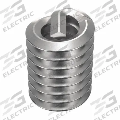 HELI-COIL Helical Insert: Tangless Tang Style, Free-Running, #4-40 Thread Size, Plain - Free-Running Tangless Helical Inserts