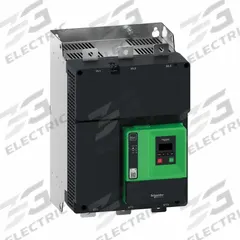 SCHNEIDER Soft Start: 208-600V AC, 590 A Output Current, With Bypass, IP00, 60/50 Hz, Three Phase (MPN ATS430C59S6). Key specifications — Control Voltage: 24V DC; Manufacturer Part Number: ATS430C59S6.