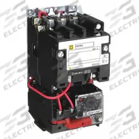 SQUARE D NEMA Magnetic Motor Starter: Non-Reversing, 3 Poles, NEMA Size 1, 27 A, 240V AC Coil (MPN 8536SCO3V03H30). Key specifications — Brand: SQUARE D; Coil Voltage: 220/240V AC; Phase: Three; Operator: None; Terminal Connection Type: Screw Clamp Terminals; Includes Pilot Light: No; Operator Controls: None; Auxiliary Contacts Included: No Auxiliary Contacts Included.