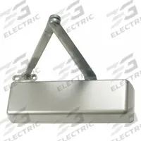 LCN Door Closer: Std Mounting Type, Grade 1 - Heavy Duty, Aluminum, 12 1/4 in Lg, 2 1/4 in Wd (MPN 4011-REG LH AL). Key specifications — Manufacturer Part Number: 4011-REG LH AL; Brand: LCN; Closer Series: 4010; Closer Type: Non-Hold Open; Location Use: Interior/Exterior; Spring Type: Adjustable; Product Type: Door Closer; Spring Size: 6.