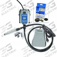 FOREDOM Flex Shaft Motor Kit: 1.5 A Current, Variable Speed, 1/4 in Collet Size, SR (MPN K.SRH440). Key specifications — attr1255004: FOREDOM; attr1255007: Variable Speed.