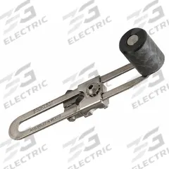 EATON Limit Switch Lever Arm: Roller Lever, Adj, 3.25 in Arm/Operator Lg - Max, E50 (MPN E50KL598). Key specifications — Brand: EATON; Compatible with Series: E50; Roller Position: Front; Actuator Style: Rotary Lever Roller.