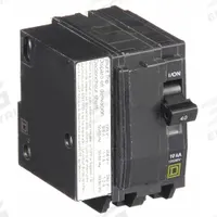 SQUARE D Miniature Circuit Breaker: 40 A, 120/240V AC, Single Phase, 10kA at 120/240V AC, 2 Poles (MPN QO2401021). Key specifications — Phase: Single; Amps: 40 A; AC Voltage Rating: 120/240V AC; Max. AIR Rating: 10kA at 120/240V AC; For Use With: QO Load Centers and NQ Panelboards; Brand: SQUARE D.