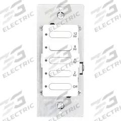 HUBBELL WIRING DEVICE-KELLEMS Countdown Timer: 24 hr Max, 2 hr Min, SPST, 120/277V AC, White (MPN DT5012W). Key specifications — Brand: HUBBELL WIRING DEVICE-KELLEMS; Includes Hold: No Hold Included.