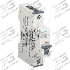 SIEMENS IEC Supplementary Protector: 20 A Amps, 72V DC, 10kA at 230/400V AC, Screw Clamp, 5SY4, B (MPN 5SY41206). Key specifications — Brand: SIEMENS; Terminal Connection: Screw Clamp; DC Voltage Rating: 72V DC; Max. AIR Rating: 10kA at 230/400V AC; Series: 5SY4; AC Voltage Rating: 230/400V AC; Curve Type: B.