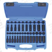 WESTWARD Impact Socket Set: 1/4 in Drive Size, Small Set (0-50 pieces) Set Size, 48 Pieces (MPN 4PRE3). Key specifications — attr1204251: WESTWARD; attr1215453: 1/4 in; attr1215454: 4 mm to 15 mm.