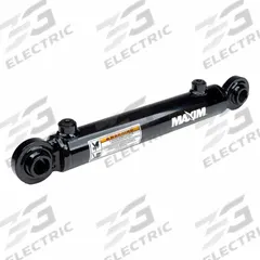 MAXIM Welded Hydraulic Cylinder: 2 in Bore Dia., 6 in Stroke Lg, 13 1/2 in Retracted Lg, 9,420 lb (MPN 400511). Key specifications — attr95618: Double Acting; attr98893: MAXIM.