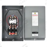 SQUARE D Definite Purpose Magnetic Motor Starter: Non-Reversing, 3 Poles, 50 A, Thermal (MPN 8911DPSG53V09). Key specifications — Brand: SQUARE D; Thermal Units Required: 3 Thermal Units Required (Not Included).