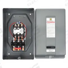 SQUARE D Definite Purpose Magnetic Motor Starter: Non-Reversing, 3 Poles, 50 A, Thermal (MPN 8911DPSG53V09). Key specifications — Brand: SQUARE D; Thermal Units Required: 3 Thermal Units Required (Not Included).