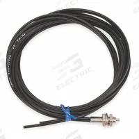 OMRON Coaxial Fiber Optic Cable: Diffuse, M6 Screw, 2 m Cable, 0.005 mm Min Detectable Object Dia (MPN E32-CC200). Key specifications — Cable Head Type: M6 Screw; Compatible Product Type: Fiber Optic Sensors; Product Type: Coaxial Fiber Optic Cable; Brand: OMRON.