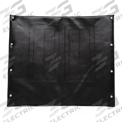 ALCO Embossed Back Upholstery: Vinyl, 24 in Overall Wd, 18 in Overall Ht - Seat & Back Upholstery for Wheelchairs
