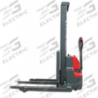 DAYTON Stacker: 2,200 lb, 114 in Max Lifting Ht, Adj Fork, 45 5/16 in L x 3 7/8 in W Fork, Hydraulic (MPN 55EZ94). Key specifications — Brand: DAYTON; Lift Mechanism: Hydraulic; Width Across Forks: 10 in to 31 in.