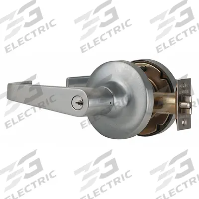 FALCON LOCK Door Lockset: Storeroom Lever Locksets, Chrome
