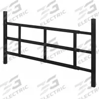PRIME-LINE Window Security Guard: Fixed, 23 1/2 in to 38 in, 15 1/4 in Ht, 3 Bars, Black (MPN S 4751). Key specifications — Brand: PRIME-LINE; Material: Carbon Steel; Mounting Location: Inside/Outside; Adjustability: Fixed; Color: Black.
