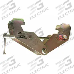 OZ LIFTING PRODUCTS Beam Lifting Clamp: Beam Flange Clamp, Steel, 12 5/8 in Max Jaw Opening, Shaft (MPN OZ3BCA). Key specifications — Material: Steel; Beam Mount Location: Top; Brand: OZ LIFTING PRODUCTS.