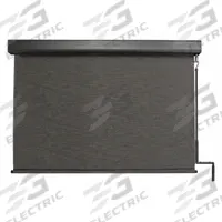 KEYSTONE FABRICS Exterior Sun Shade: Kona, 96 in Valence Wd, Pole and Crank, 90% UV Protection (MPN E70.88.60). Key specifications — Operation Mechanism: Pole and Crank; Tie Down Type: Bungee and Hook System; Operation Side: Right; Valance Color: Oil Rubbed Bronze; Manufacturer Part Number: E70.88.60; Brand: KEYSTONE FABRICS; Fabric Color: Kona.