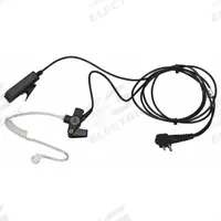 MOTOROLA Earpiece: Fits Motorola, For CP185/CP200d Series, Earbud, Push To Talk, Clear, 2 Wires (MPN RLN5318A). Key specifications — attr921008: CP185; attr921002: Yes; attr920998: RLN5318A; attr921012: MOTOROLA.
