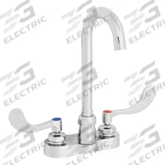 ZURN Gooseneck Kitchen/Bathroom Faucet: AquaSpec®, Cast Brass, Chrome Finish, 2.2 gpm Flow Rate (MPN Z812A4-XL-FC). Key specifications — Includes: Mounting Hardware; Brand: ZURN; Series: AquaSpec®.