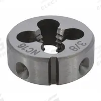 WESTWARD Alloy Steel Die 1" Width, 3/8-16 UNC: CCT1060-71, Die