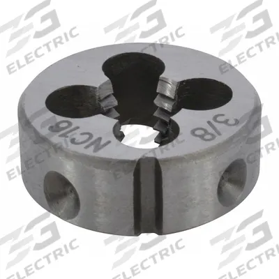 WESTWARD Alloy Steel Die 1" Width, 3/8-16 UNC: CCT1060-71, Die - Pneumatics