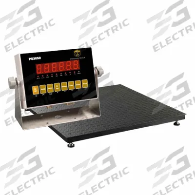 PINNACLE Floor Scale: 5,000 lb Wt Capacity - Imperial, 1 lb/0.5 kg Readability, Floor Scale - Floor Scales