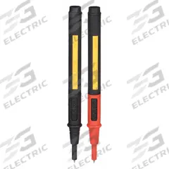 FLUKE Test Probe: CAT II 1000V/CAT III 1000V/CAT IV 600V, Std Probe, 5 in Lg, Black/Red (MPN TP175). Key specifications — Color: Black/Red; Brand: FLUKE.