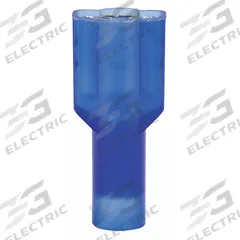 3M Wire Disconnect: Female Socket, Blue, Nylon, Full Coverage, 16 AWG – 14 AWG Wire Size (MPN MNU14-187DFIX). Key specifications — Brand: 3M; Manufacturer Part Number: MNU14-187DFIX.