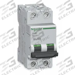 SCHNEIDER IEC Supplementary Protector: 5 A Amps, 500V DC, 5kA at 500V DC, Lug, C60H-DC, C (MPN MGN61525). Key specifications — Terminal Connection: Lug; AC Voltage Rating: Not Rated; Curve Type: C; DC Voltage Rating: 500V DC; Max. AIR Rating: 5kA at 500V DC; Series: C60H-DC; Brand: SCHNEIDER.