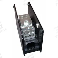MERSEN Power Distribution Block: Open, Lug, Lug, 14 AWG – 2/0 AWG For Line Side Wire Sizes (MPN MPDB67511). Key specifications — attr1361688: Surface; attr1308686: MERSEN; attr1361672: Aluminum.
