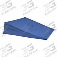 C-MATT Bed Wedge: Blue, 10 1/2 in Overall Lg, 2 1/2 in Overall Wd, 9.5 in Overall Ht, Foam (MPN H12619)