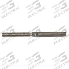 LOOS Wire Rope Stud: 7/32 in Compatible Rope Dia, Left Hand, 1 5/8 in Thread Lg, 3/8"-24 Thread Size (MPN MS21259-7LH). Key specifications — Material: Stainless Steel; Compatible Rope Material: Galvanized Steel; Thread Size: 3/8"-24; Brand: LOOS.