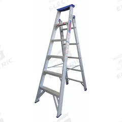 TIVOLI Combination Ladder: 2 Configurations, Aluminum, 300 lb Load Capacity, 21 lb Wt, 6 ft, 11 ft (MPN PRODP6). Key specifications — Brand: TIVOLI; Included Features: Paint Can Hook.