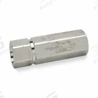 PARKER Inline Check Valve: 5,000 psi, 3/4 in - 16 UNF (MPN CPIFF-8S-5). Key specifications — Body Material: Steel; Brand: PARKER; Inlet Connection Size: 3/4 in - 16 UNF; Outlet Connection Size: 3/4 in - 16 UNF.