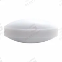 Stirring Bar: Egg, PTFE, 9.53 mm Overall Lg, 4.76 mm Dia, 4.76 mm Overall Wd - Metric, Autoclavable (MPN CG-2005-30). Key specifications — Color: White; Brand: CHEMGLASS; Product Type: Stirring Bar; Shape: Egg.