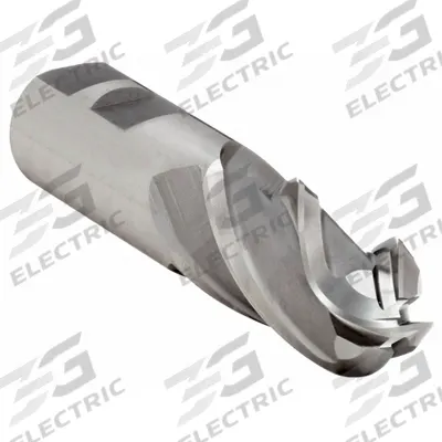 OSG Square End Mill: Cobalt, 6 Flute, 1-1/8" Mill Dia, 2" LOC, 4-1/4" OAL (MPN 5404300) - General Purpose Cobalt Square End Mills