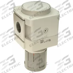 SMC Regulator: Die-Cast Aluminum, 3/4 in G, 7.251887 psi to 123.2821 psi, 1 MPa Max Op Pressure (MPN AR50-F06-D). Key specifications — attr111664: No; attr111400: AR-D; attr111627: SMC.