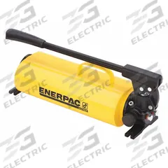 ENERPAC Hydraulic Hand Pump: 2 Stages, Single Acting, 500 psi Max. Pressure 1st Stage, Steel (MPN P801). Key specifications — Brand: ENERPAC; Cylinder Compatibility: Single Acting.