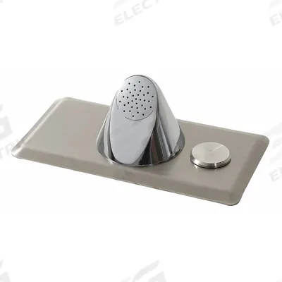 BESTCARE Bathroom Sensor Faucet: WH3373, Centerset, Brass, Chrome, Manual, Plug-In - Button-Operated Institutional Faucets
