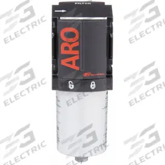 ARO Pneumatic Oil Filter: Coalescing, 1/4 in NPT, 0.3 micron, 49 cfm, 250 psi Max Op Pressure, 1000 (MPN F35121-320). Key specifications — attr110055: 1000; attr110008: ARO.