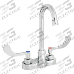 ZURN Gooseneck Kitchen/Bathroom Faucet: AquaSpec®, Brass, Chrome Finish, 0.5 gpm Flow Rate (MPN Z812A4-XL-3F). Key specifications — Includes: Mounting Hardware; Brand: ZURN; Series: AquaSpec®.