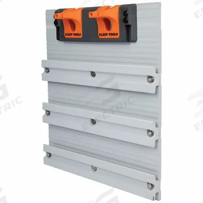 KLEIN TOOLS Wall Assembly: 2 5/16 in W x 14 in H, Black/Gray/Orange - Aerial Bucket Storage Modules